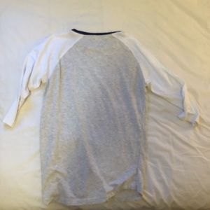 Cotton On Shirts - Cotton On white baseball tee Cotton On Shirts - Cotton On white baseball tee